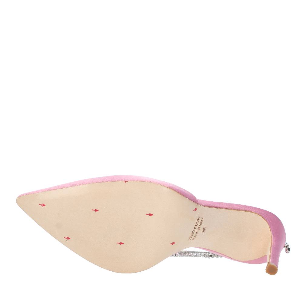 CHANTAL Décolleté Slingback In Raso