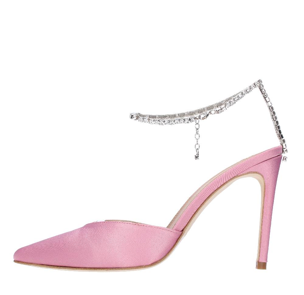 CHANTAL Décolleté slingback in raso