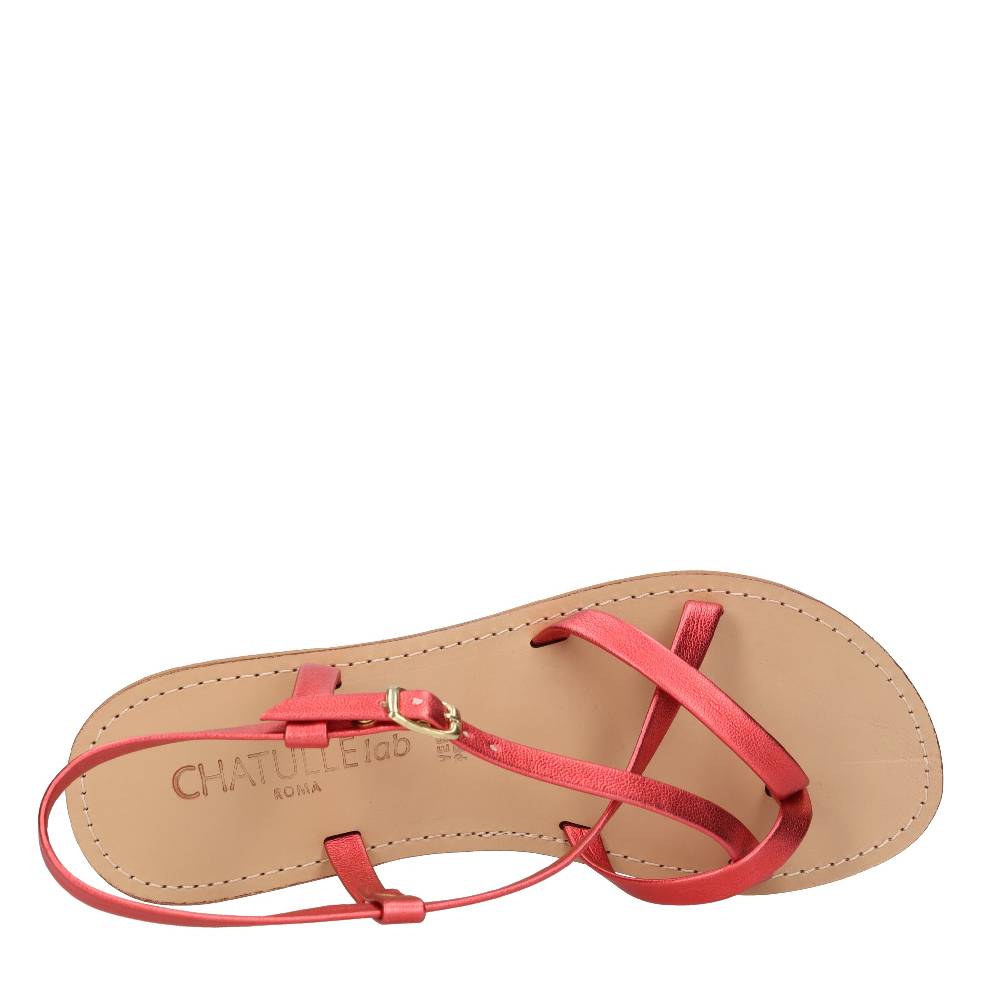 CHATULLE LAB ROMA Sandali Infradito In Ecopelle