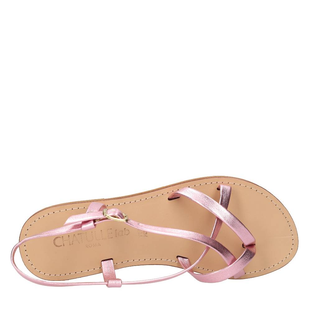 CHATULLE LAB ROMA Sandali Infradito In Ecopelle