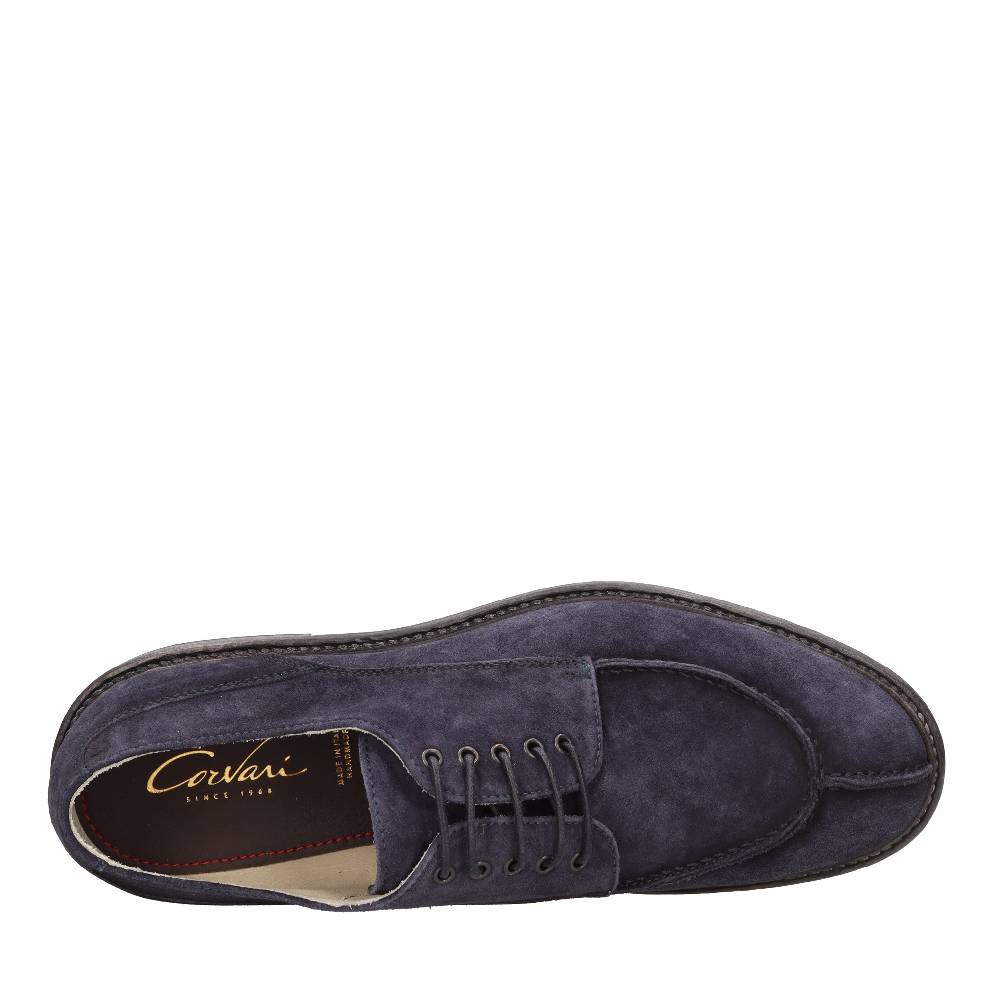 CORVARI Stringate In Camoscio