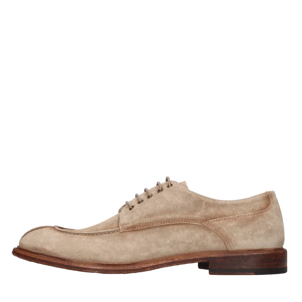 CORVARI Stringate in camoscio