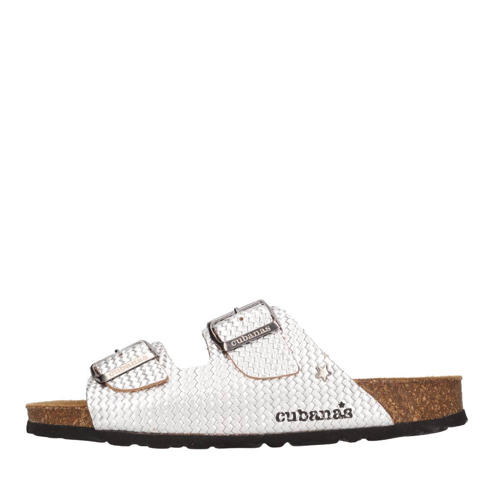 CUBANAS Mules in pelle