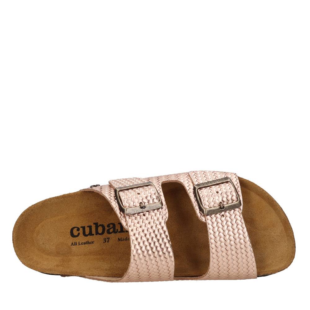 CUBANAS Mules In Pelle