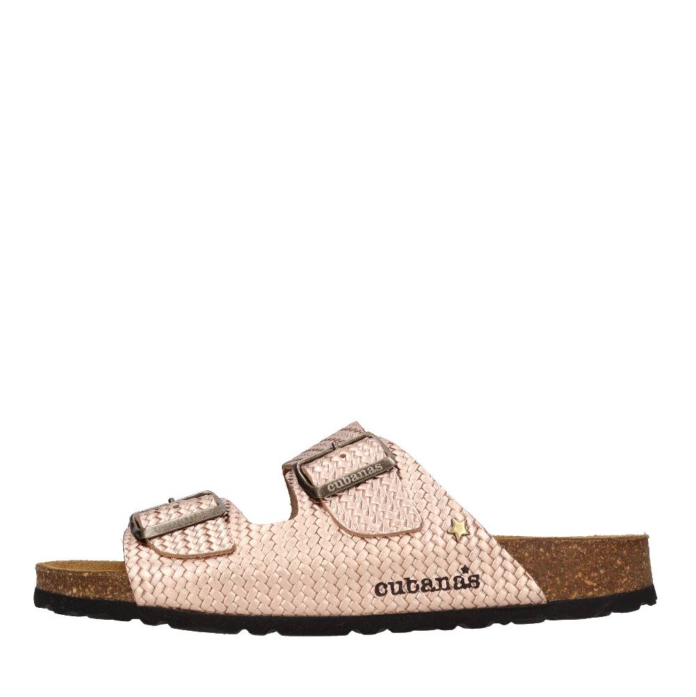 CUBANAS Mules in pelle