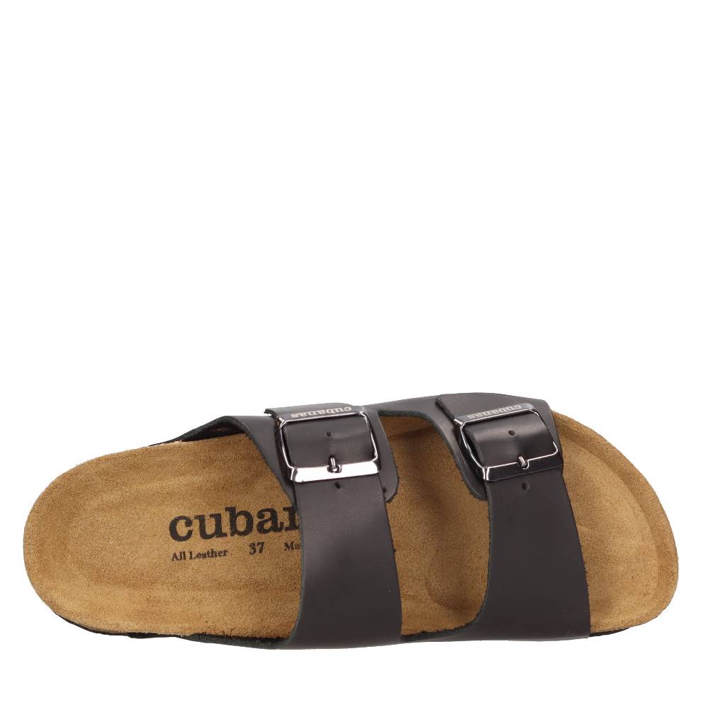 CUBANAS Mules In Pelle