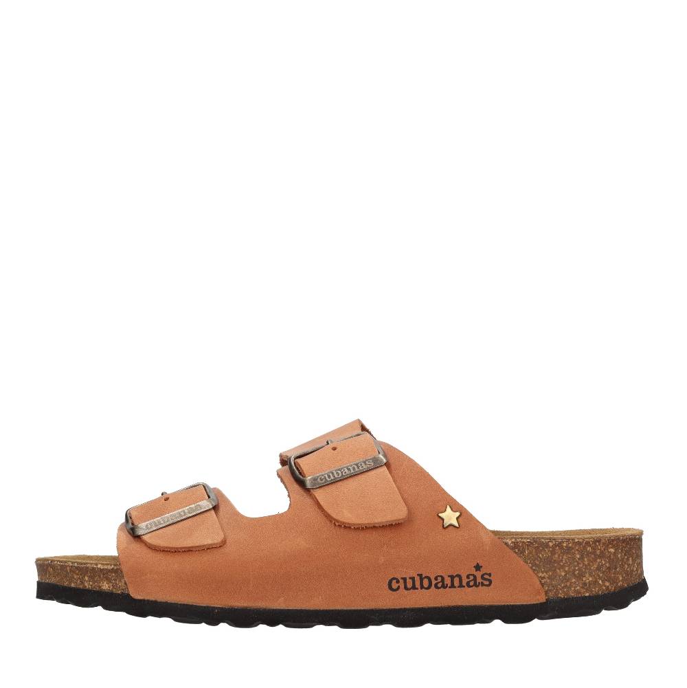 CUBANAS Mules in pelle
