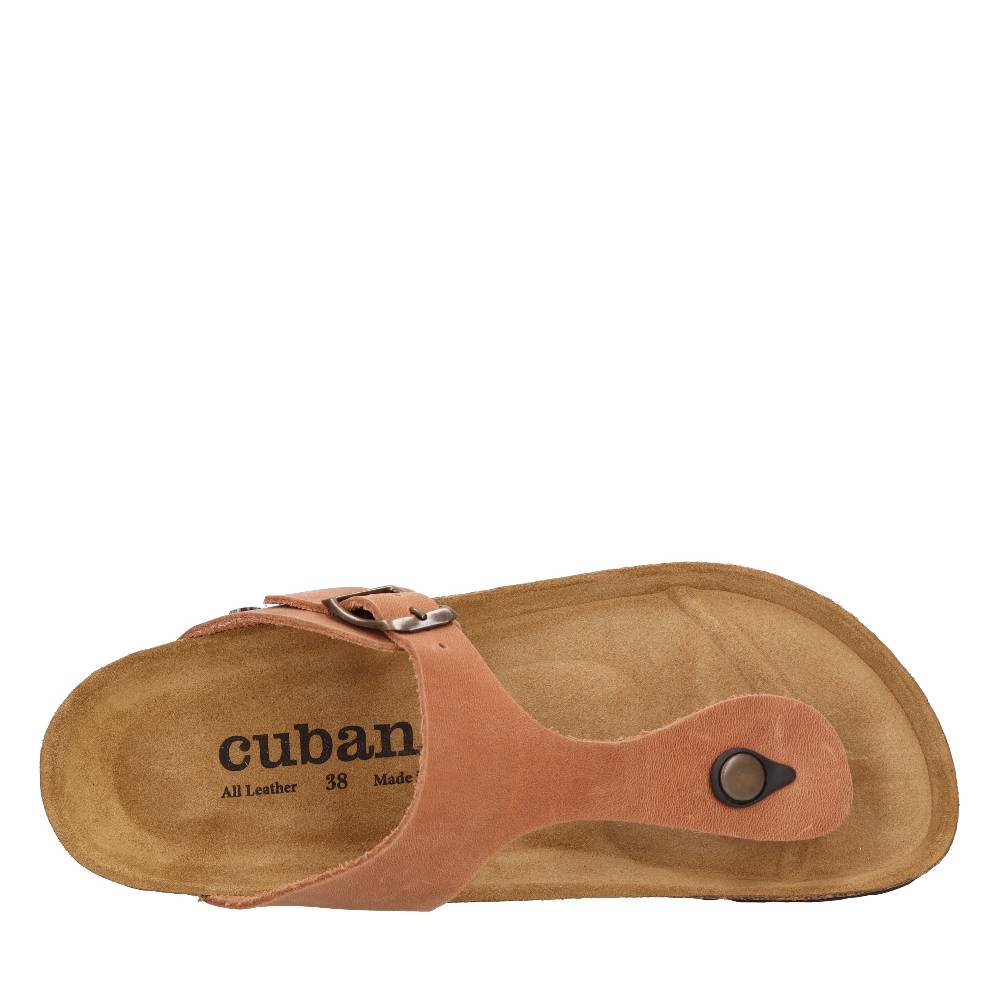 CUBANAS Mules Infradito In Pelle