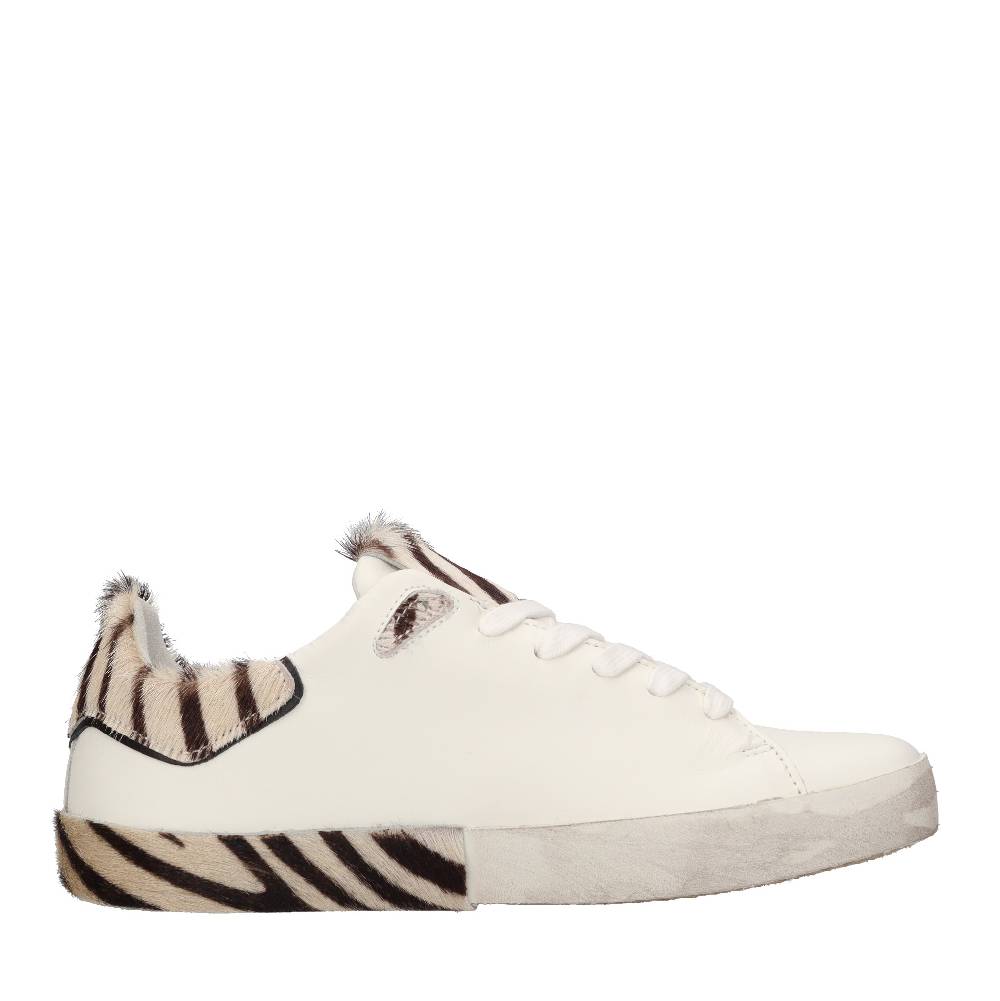 DAVI Sneakers In Pelle E Cavallino