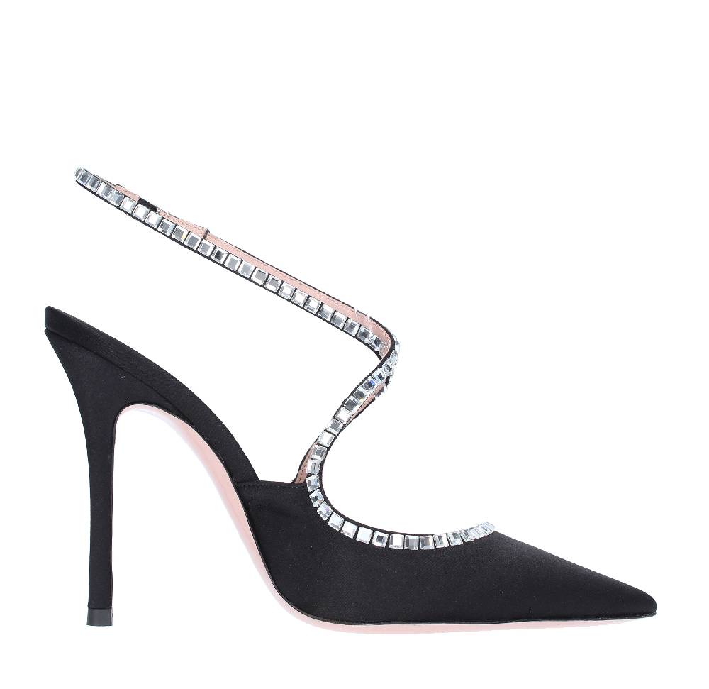 GEDEBE Décolleté Slingback GEDEBE Modello VIOLA In Raso E Strass