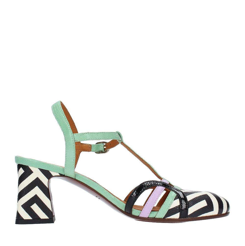 CHIE MIHARA Décolleté Slingback Modello FENDY In Pelle