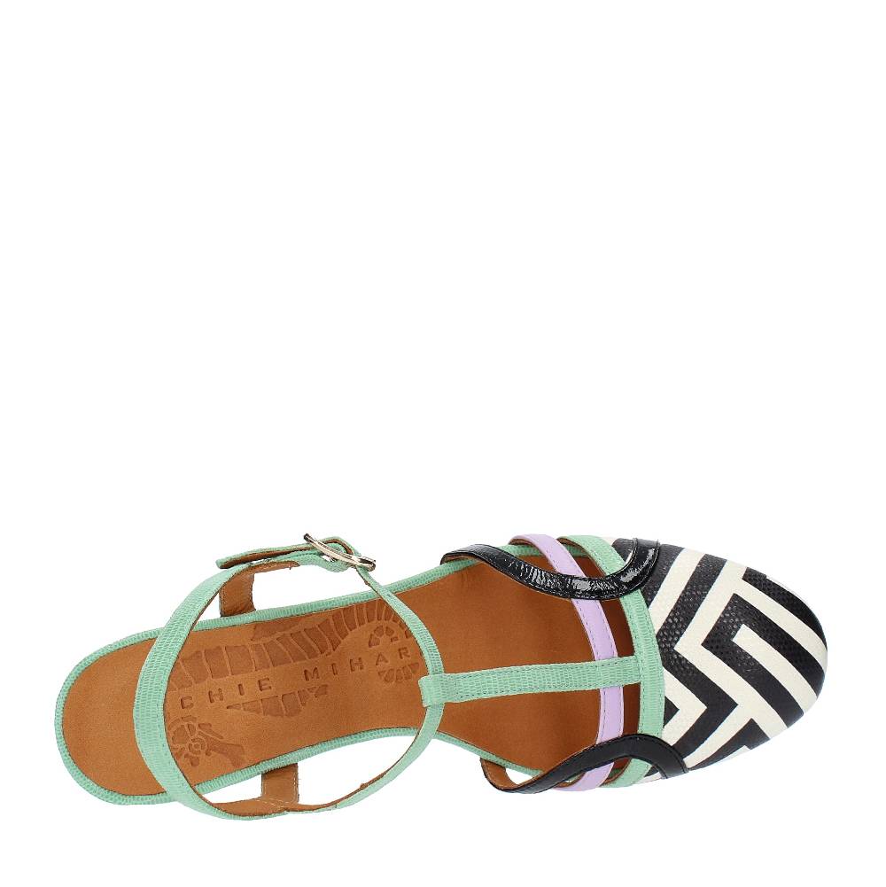 CHIE MIHARA Décolleté Slingback Modello FENDY In Pelle