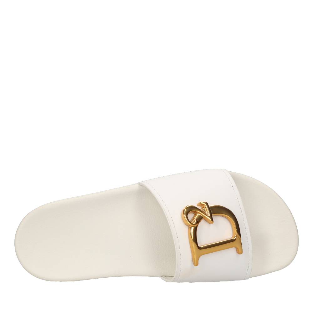 DSQUARED2 Mules In Gomma E Pelle