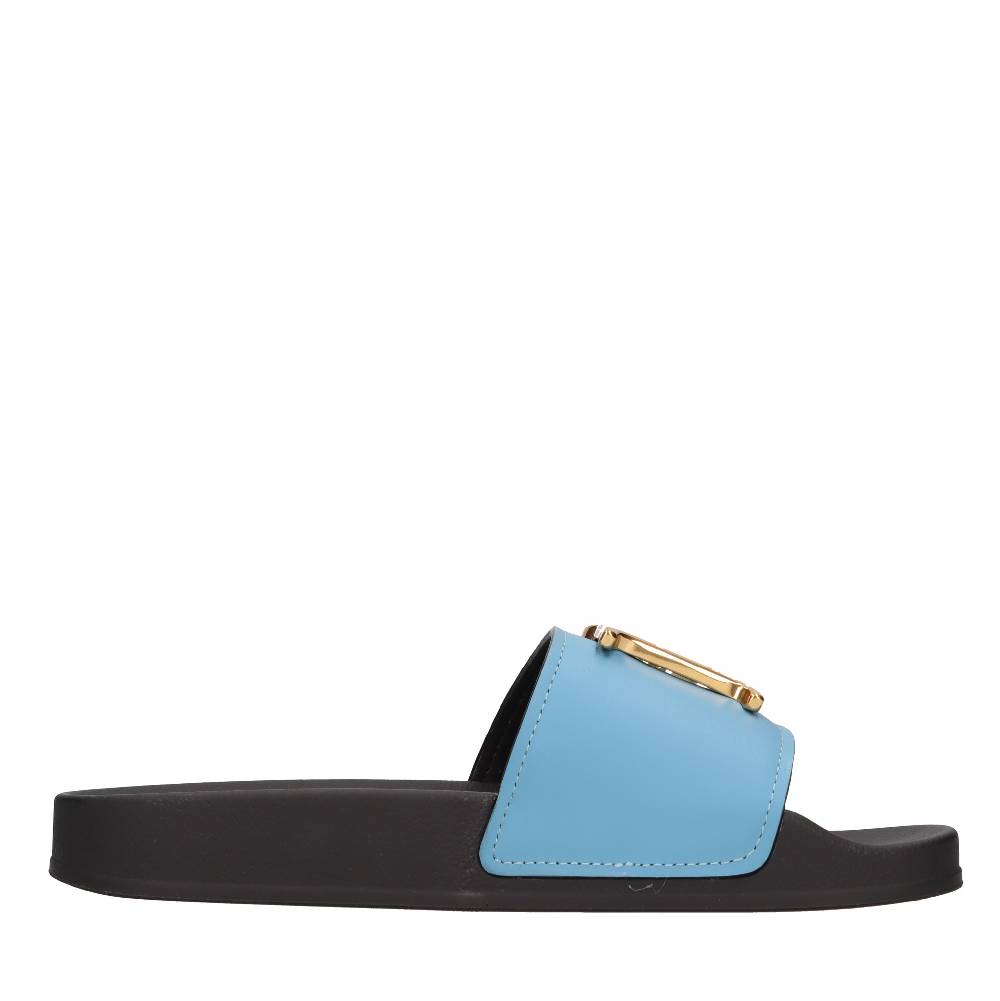DSQUARED2 Mules In Gomma E Pelle