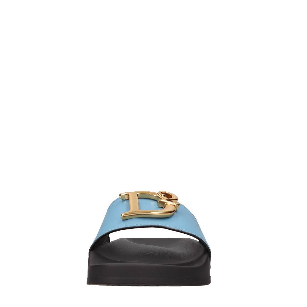 DSQUARED2 Mules In Gomma E Pelle