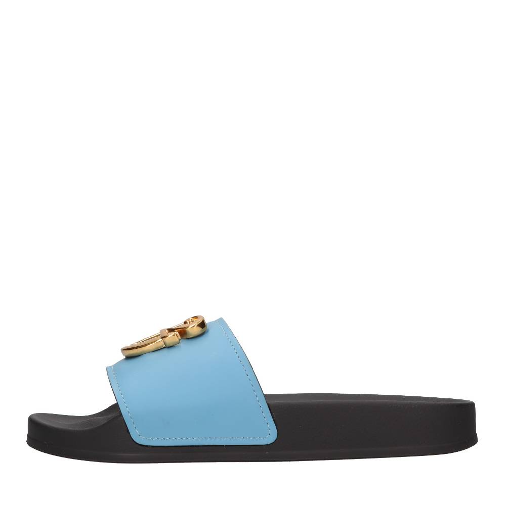 DSQUARED2 Mules in gomma e pelle