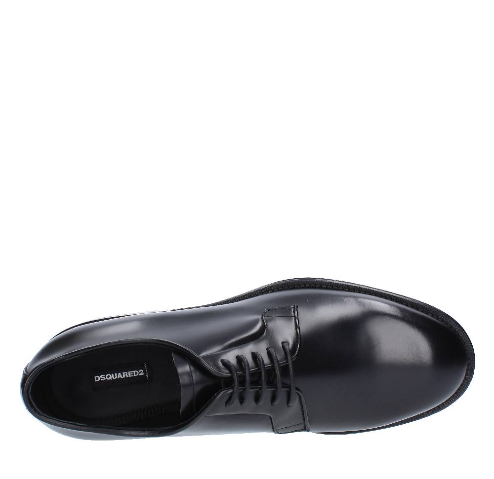 DSQUARED2 Stringate In Pelle Spazzolata