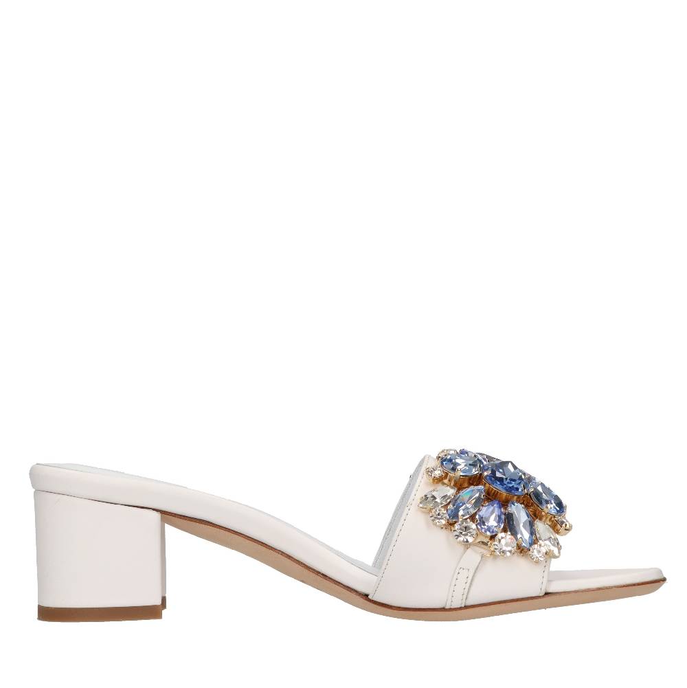 EDDICUOMO Mules In Pelle