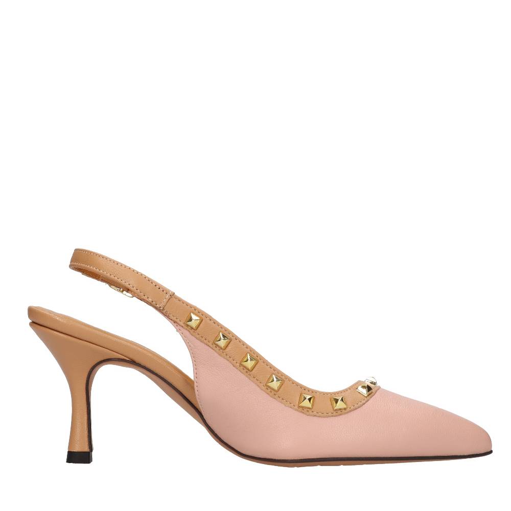 ELENA DEL CHIO Décolleté Slingback In Pelle