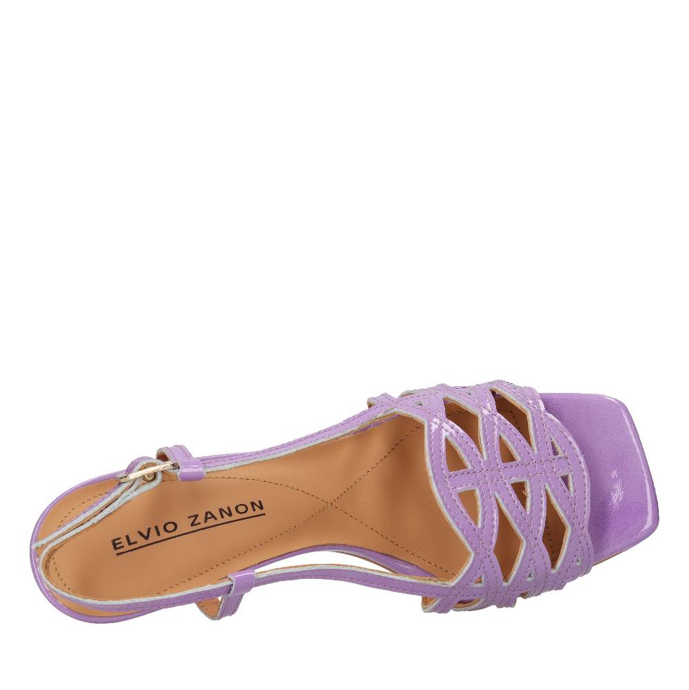 ELVIO ZANON Sandali In Vernice