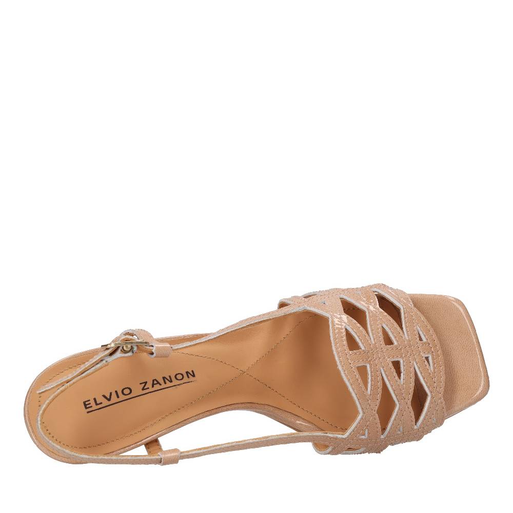 ELVIO ZANON Sandali In Vernice