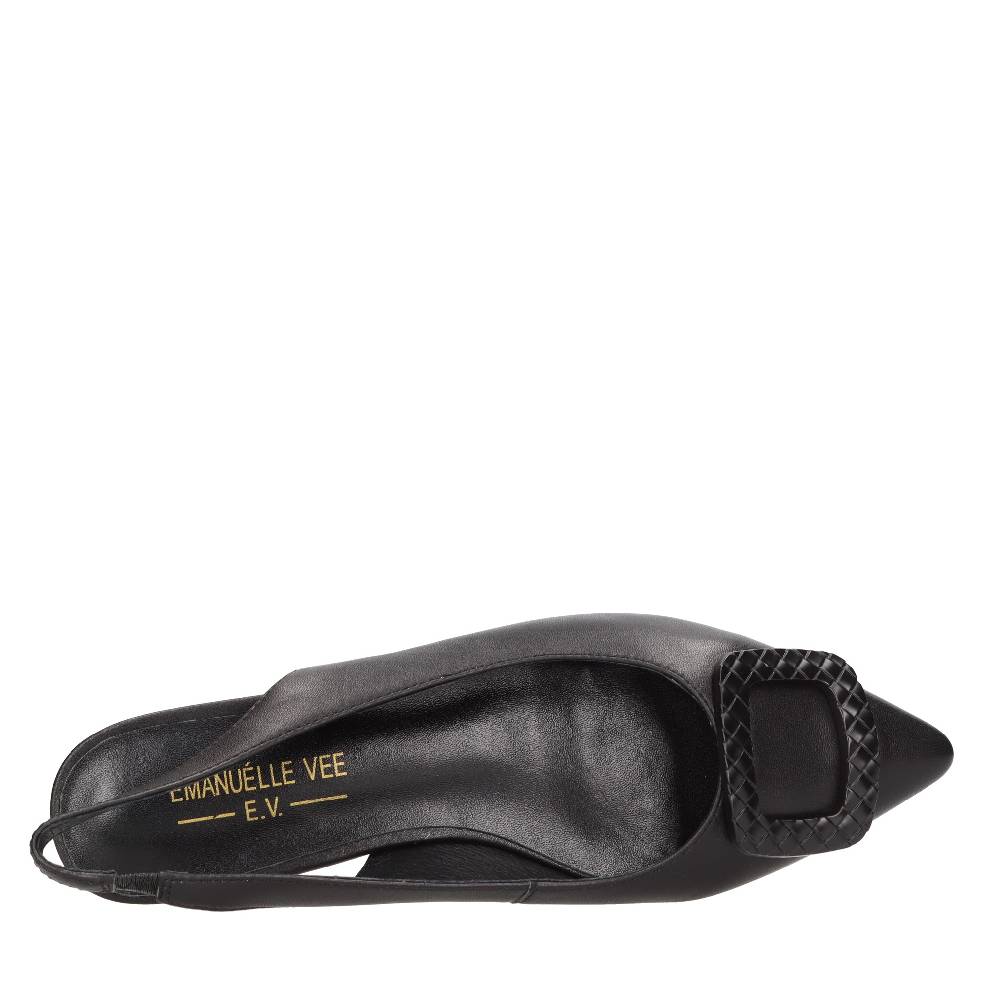 EMANUELLE VEE Ballerine In Pelle