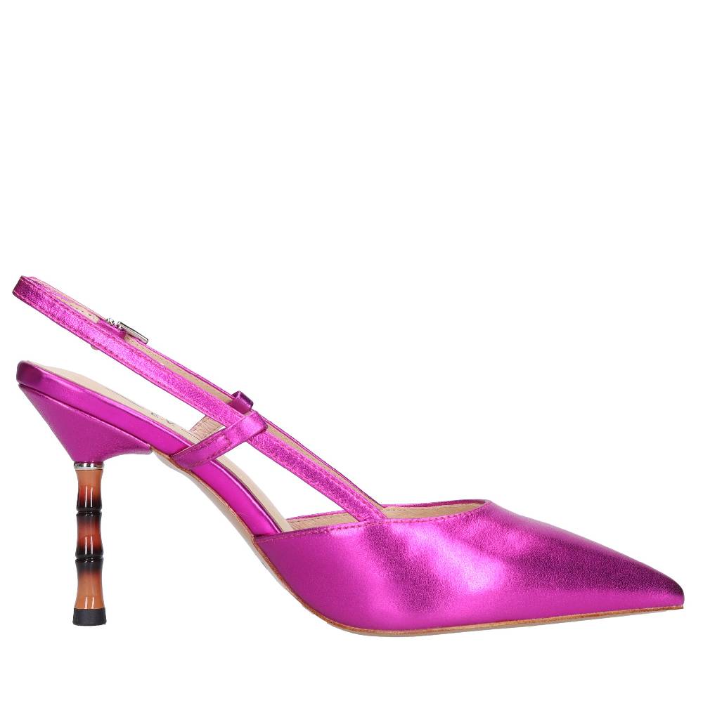EMANUELLE VEE Décolleté Slingback In Pelle
