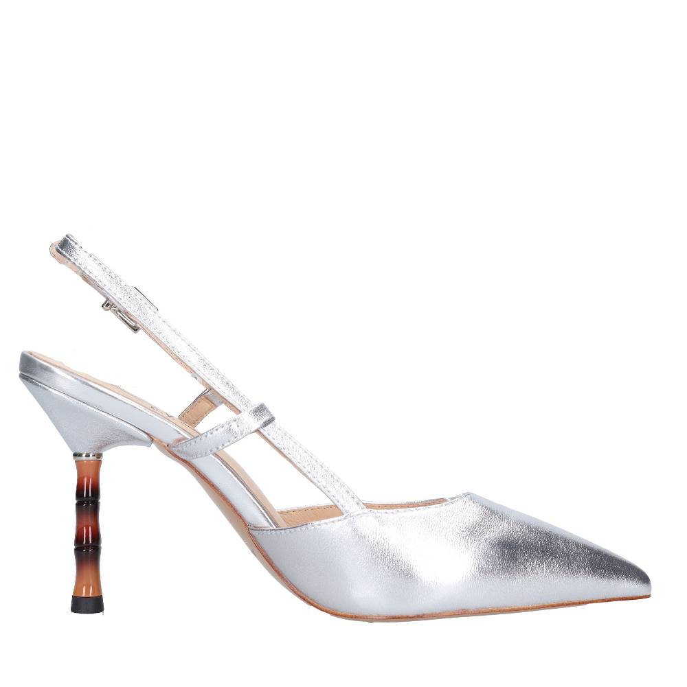 EMANUELLE VEE Décolleté Slingback In Pelle