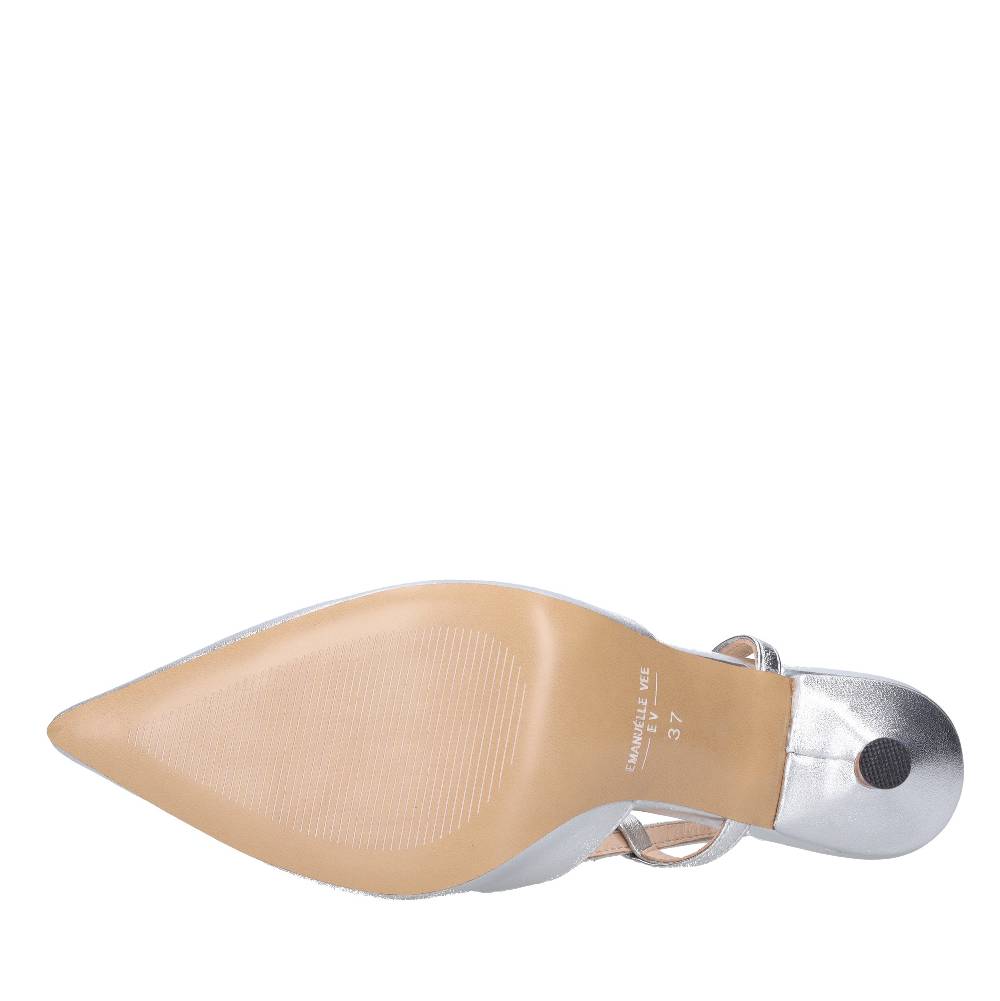 EMANUELLE VEE Décolleté Slingback In Pelle