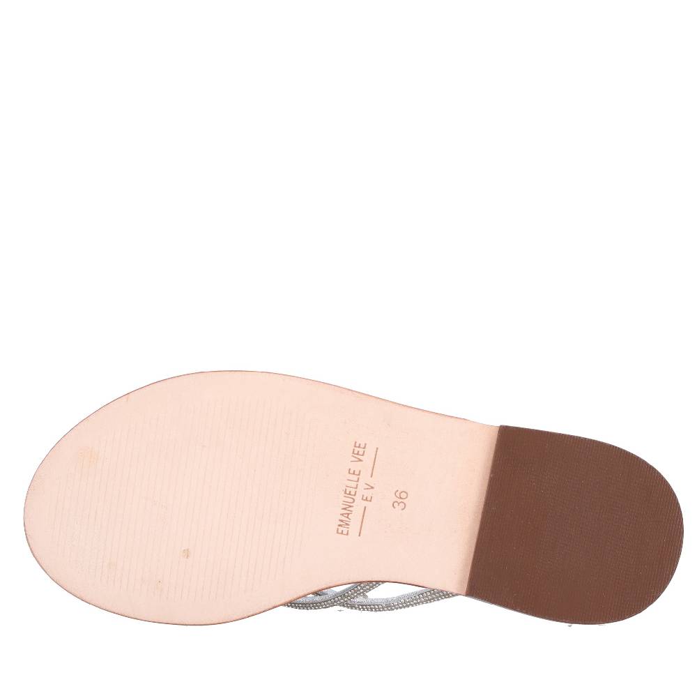 EMANUELLE VEE Mules Con Strass