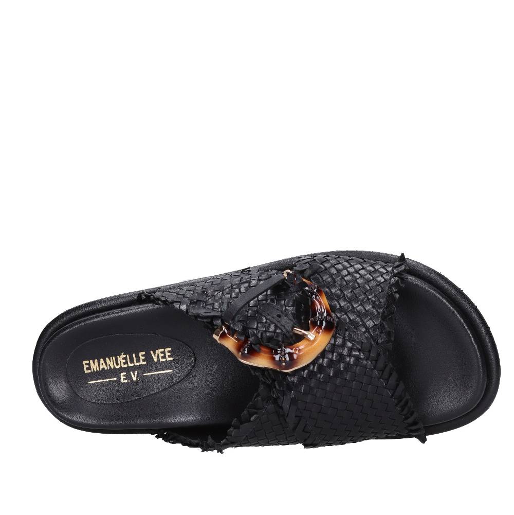 EMANUELLE VEE Mules In Pelle