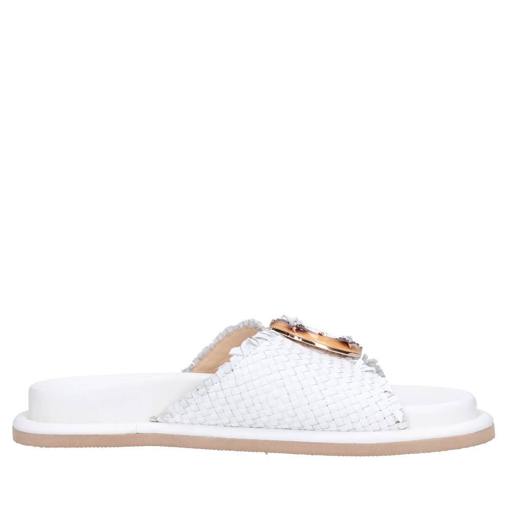 EMANUELLE VEE Mules In Pelle