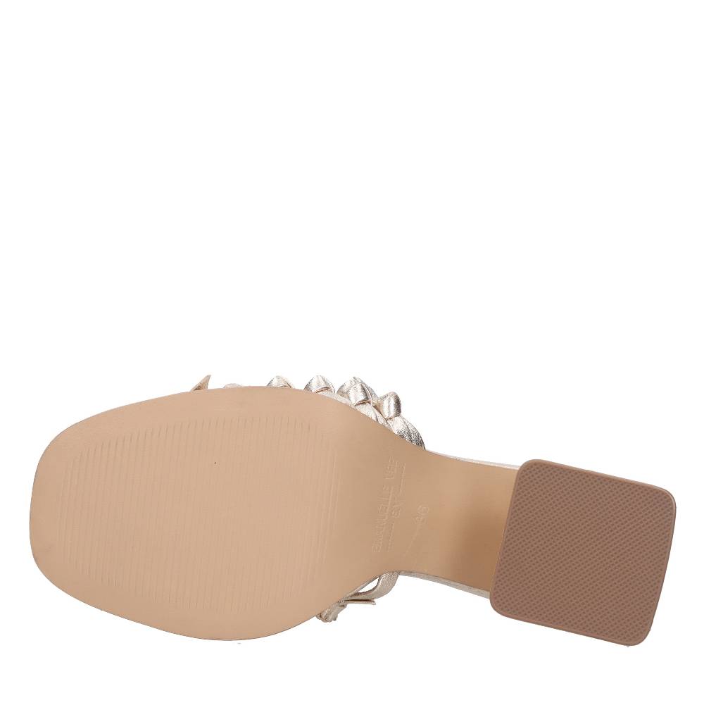 EMANUELLE VEE Mules In Pelle