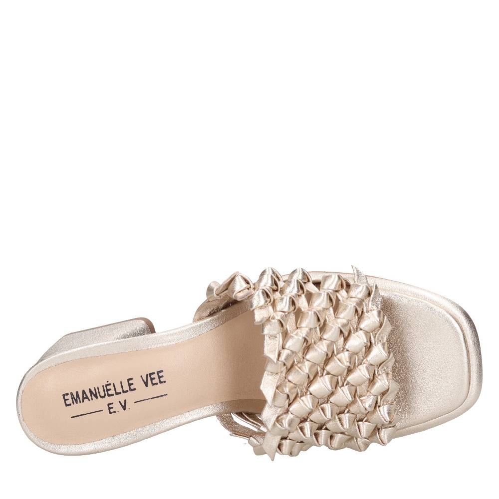 EMANUELLE VEE Mules In Pelle