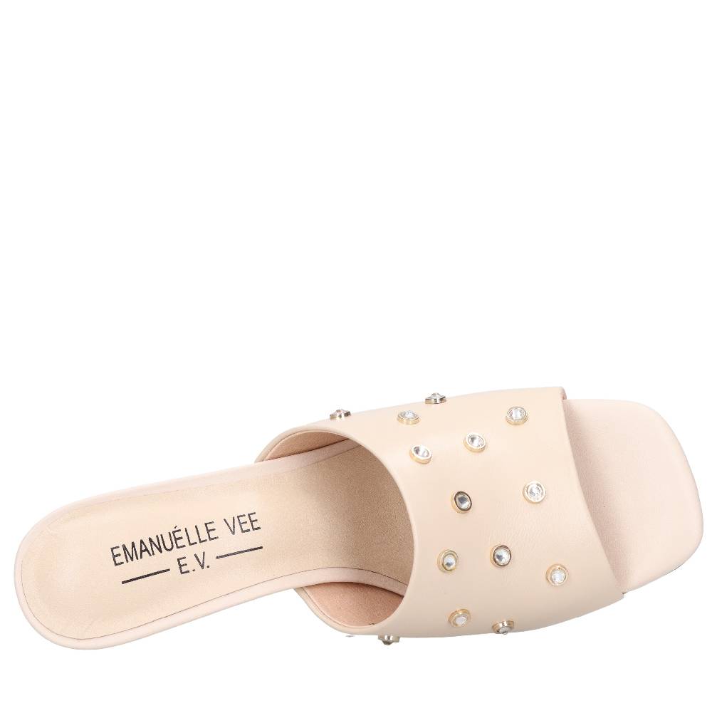 EMANUELLE VEE Mules In Pelle