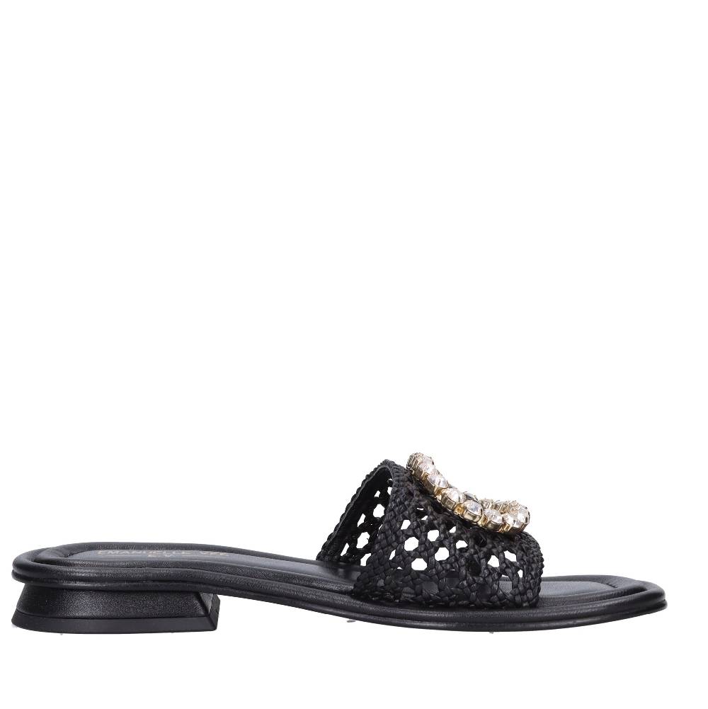 EMANUELLE VEE Mules In Pelle