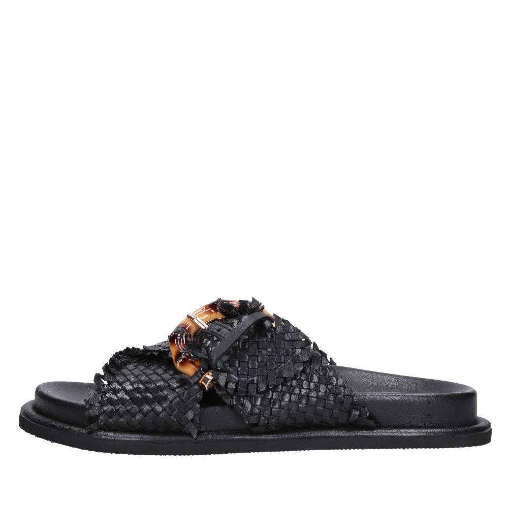 EMANUELLE VEE Mules in pelle