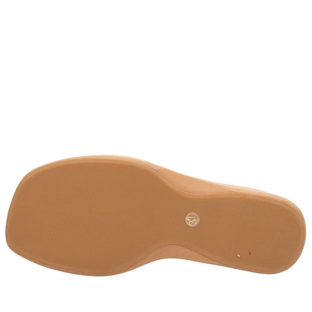 EMANUELLE VEE Mules Zeppa In Pelle