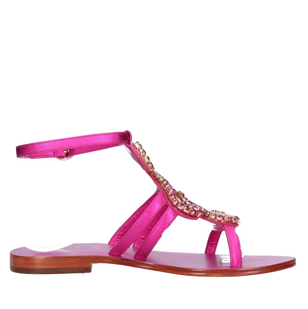 EMANUELLE VEE Sandali In Pelle