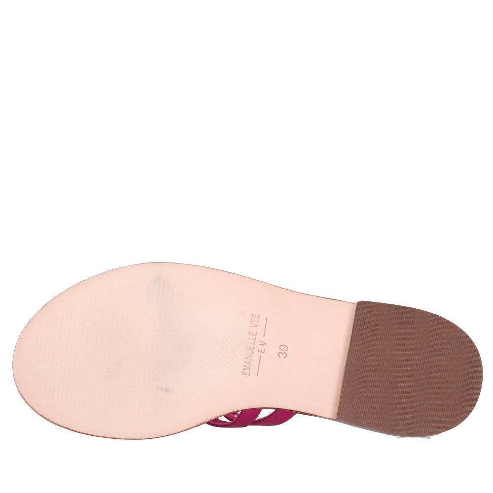 EMANUELLE VEE Sandali In Pelle