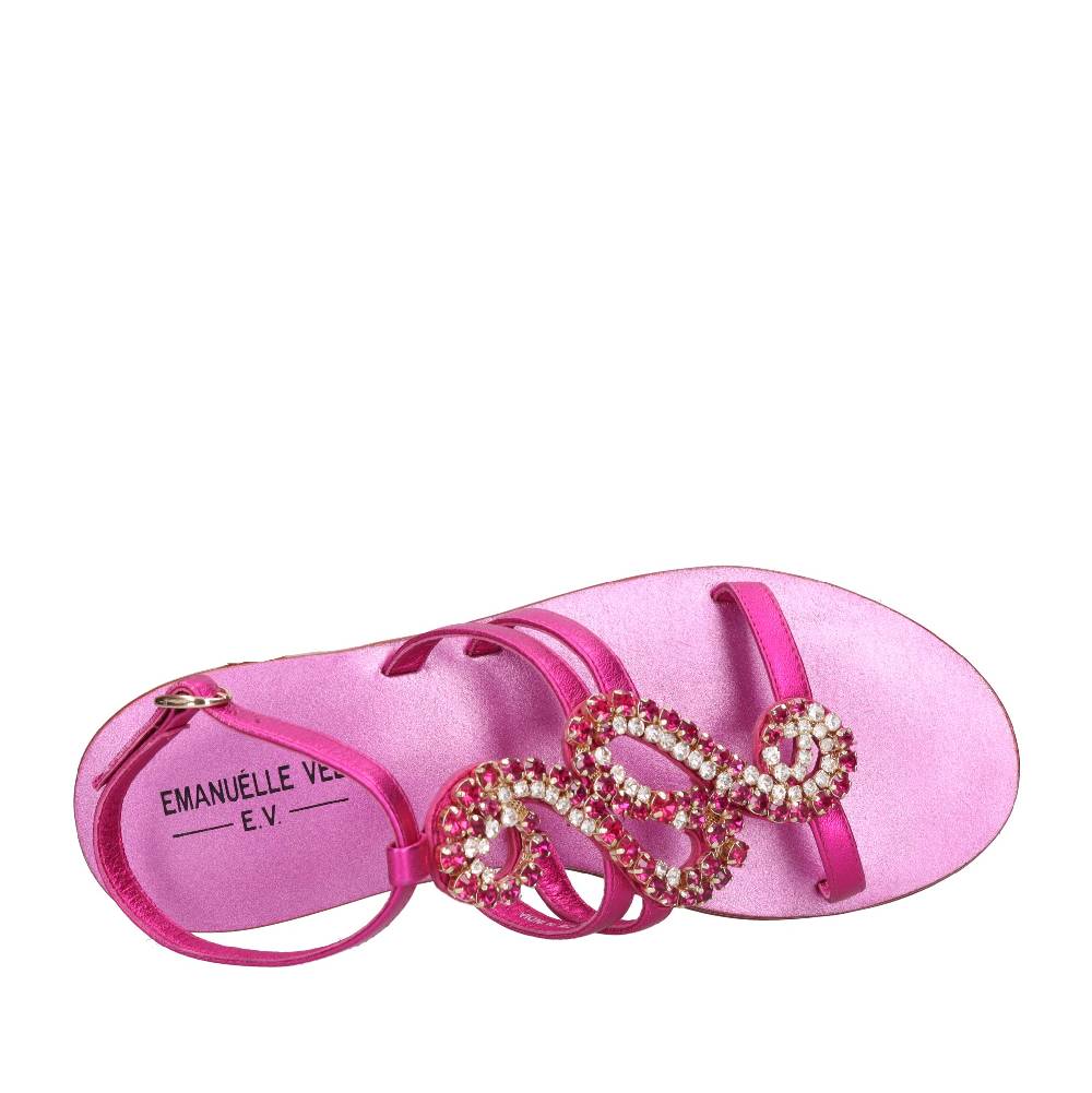 EMANUELLE VEE Sandali In Pelle