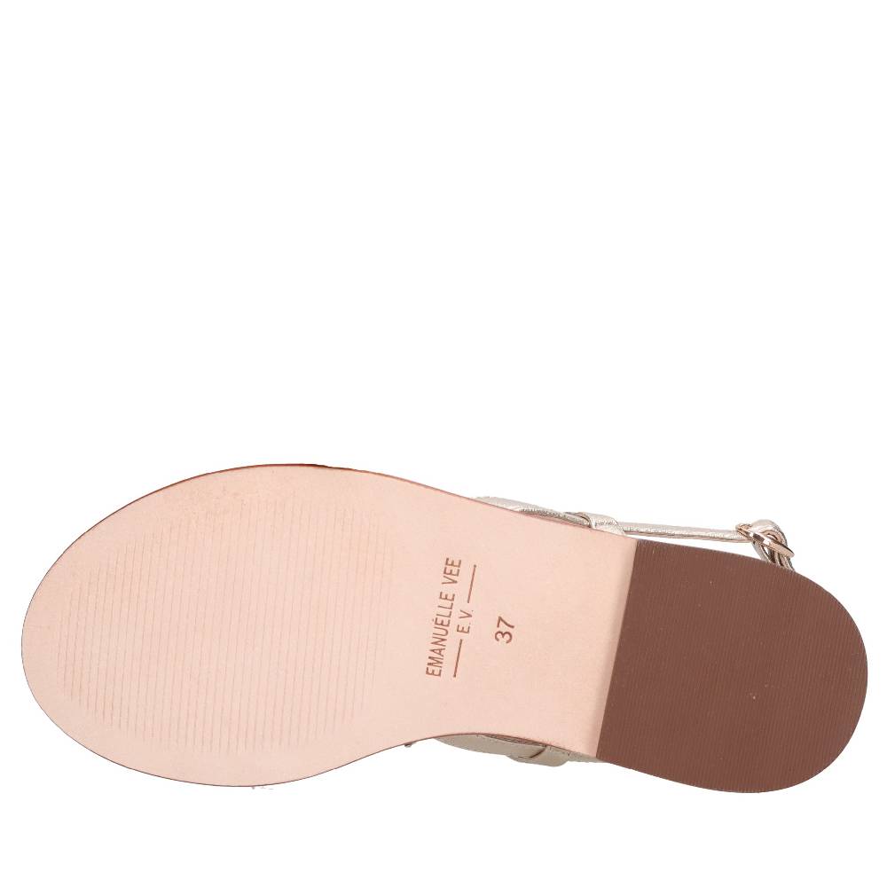 EMANUELLE VEE Sandali In Pelle