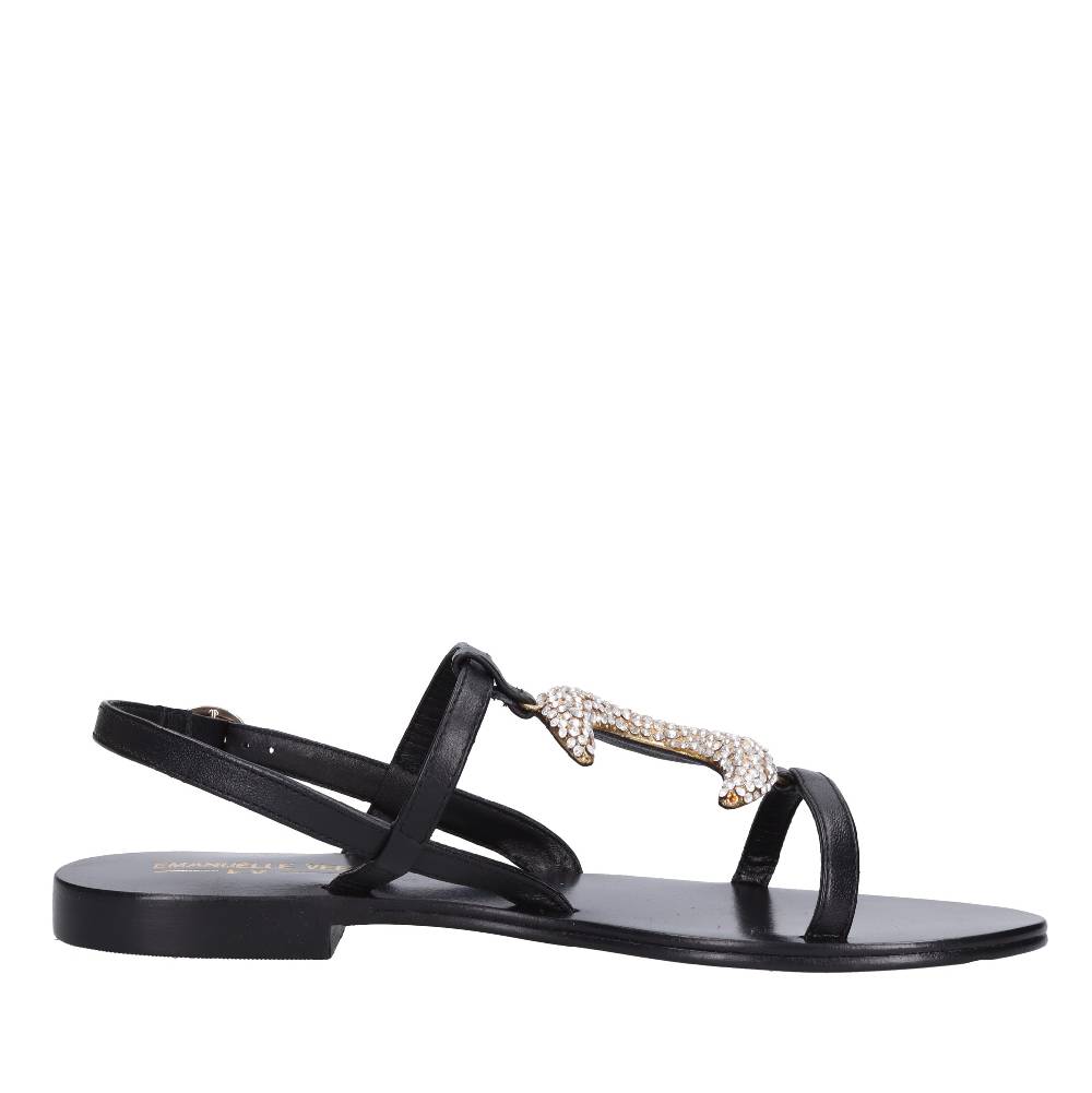 EMANUELLE VEE Sandali In Pelle