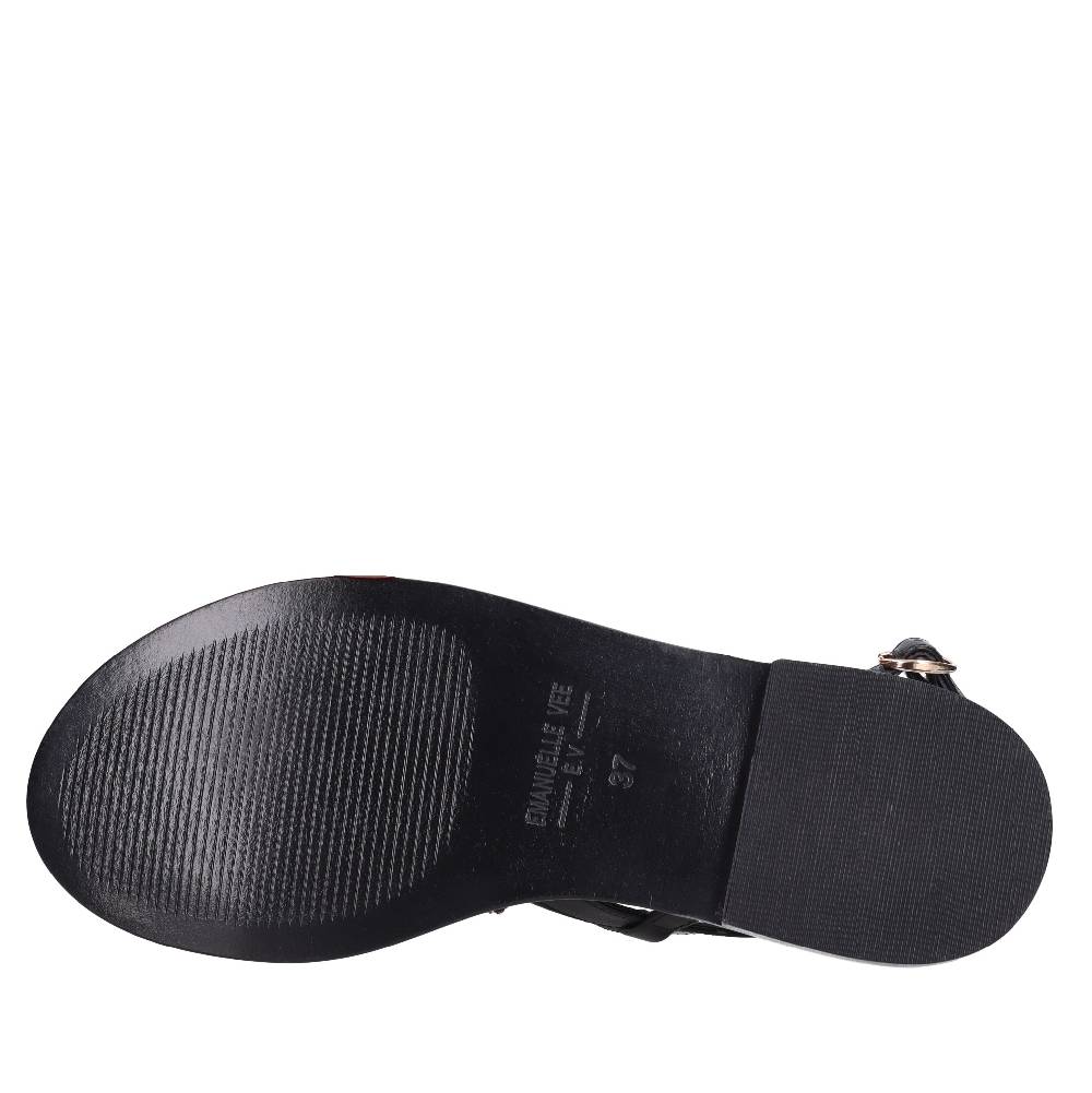 EMANUELLE VEE Sandali In Pelle