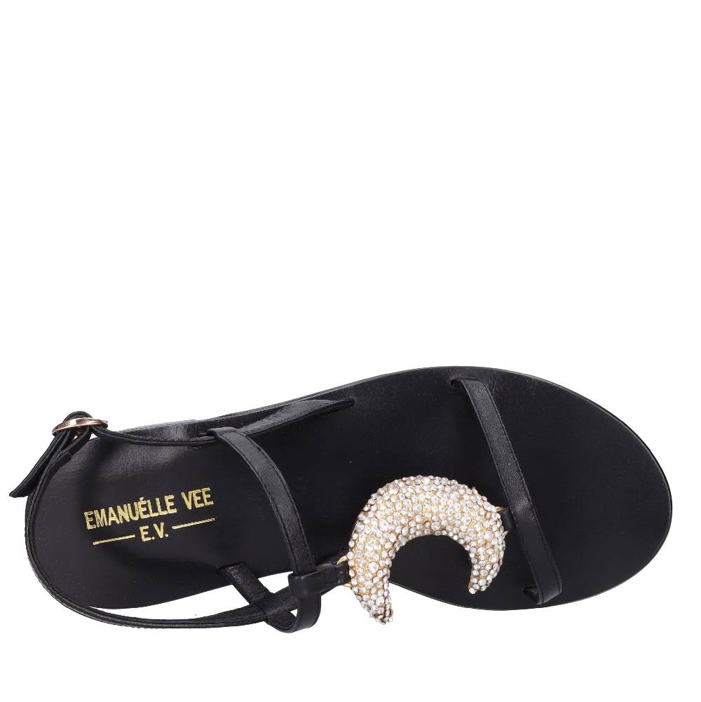 EMANUELLE VEE Sandali In Pelle