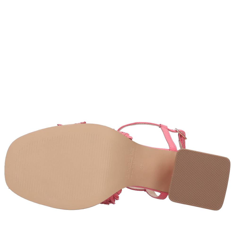 EMANUELLE VEE Sandali In Pelle