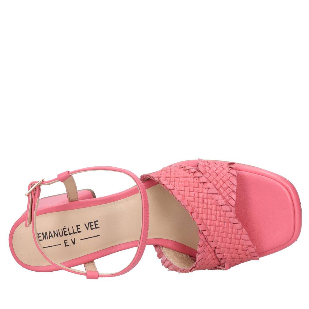 EMANUELLE VEE Sandali In Pelle