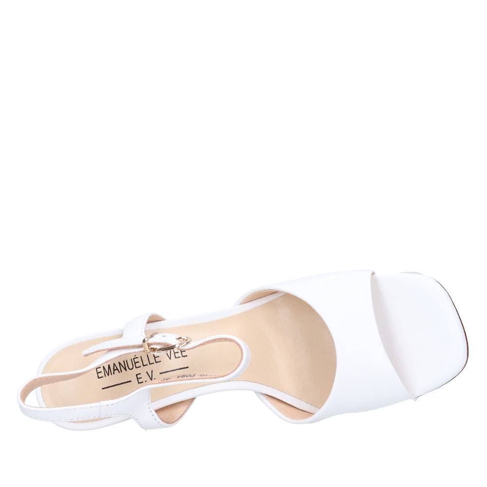 EMANUELLE VEE Sandali In Pelle