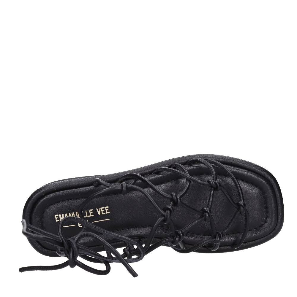 EMANUELLE VEE Sandali In Pelle