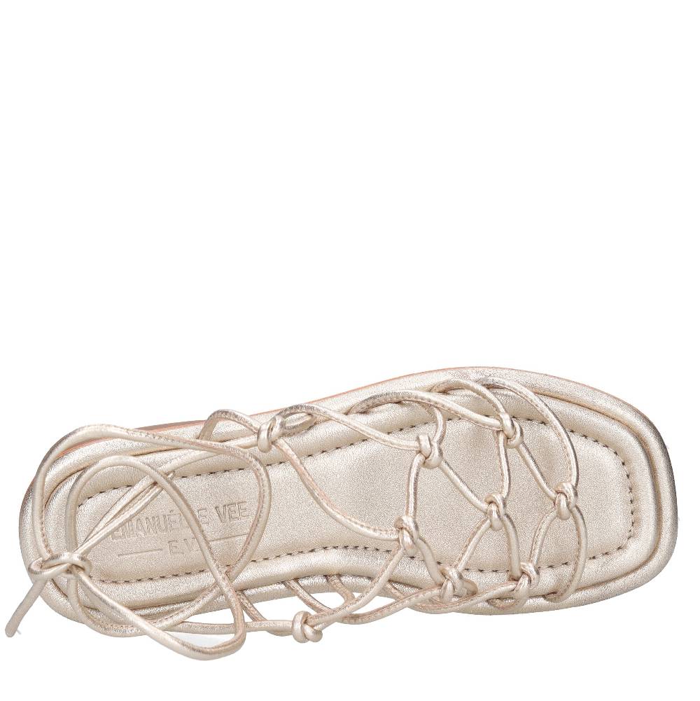 EMANUELLE VEE Sandali In Pelle